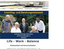 Tablet Screenshot of cbs-netz.de
